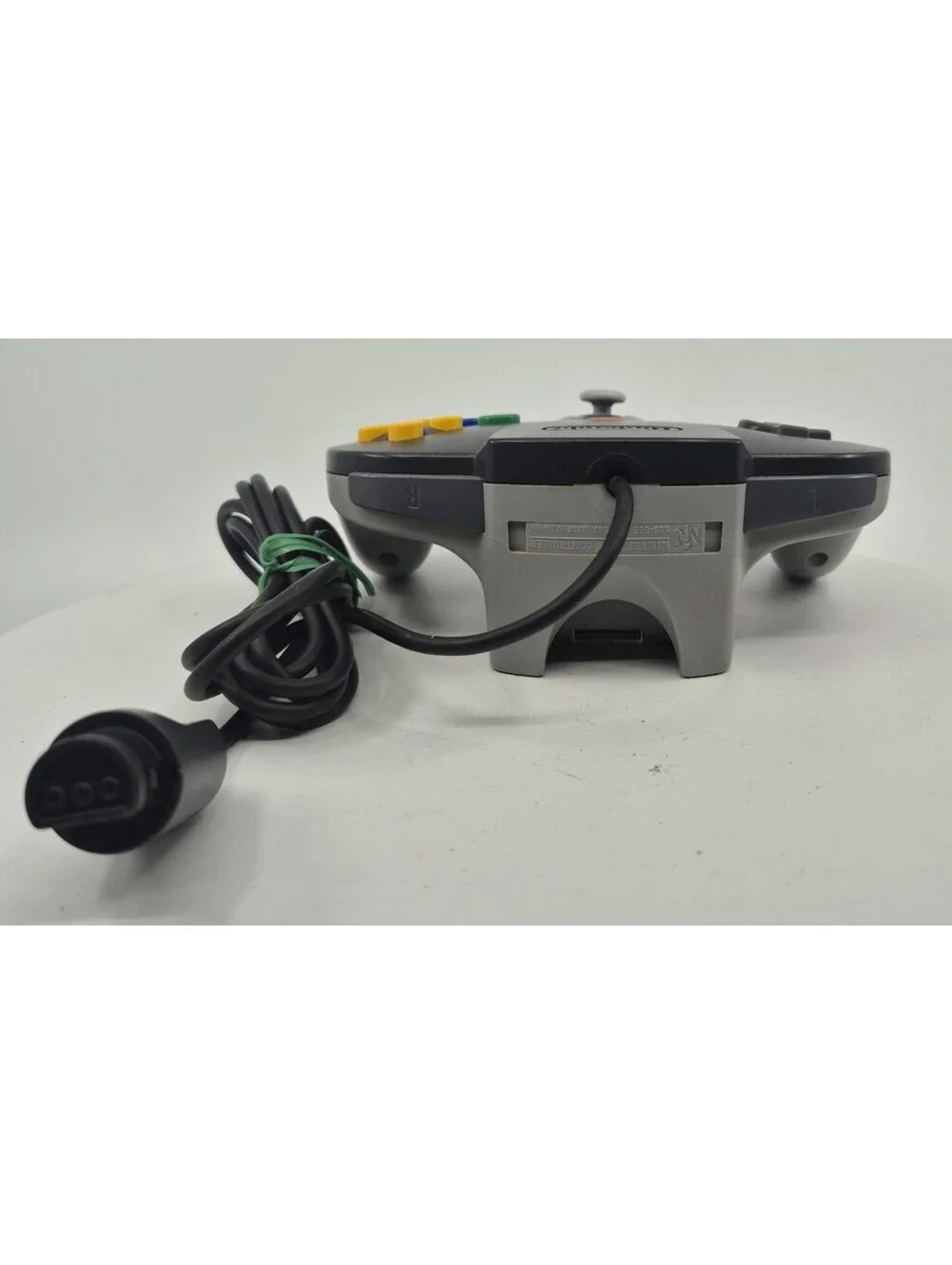 Nintendo 64 Controller Black & Gray Console Nintendo - Tested Working NUS-005